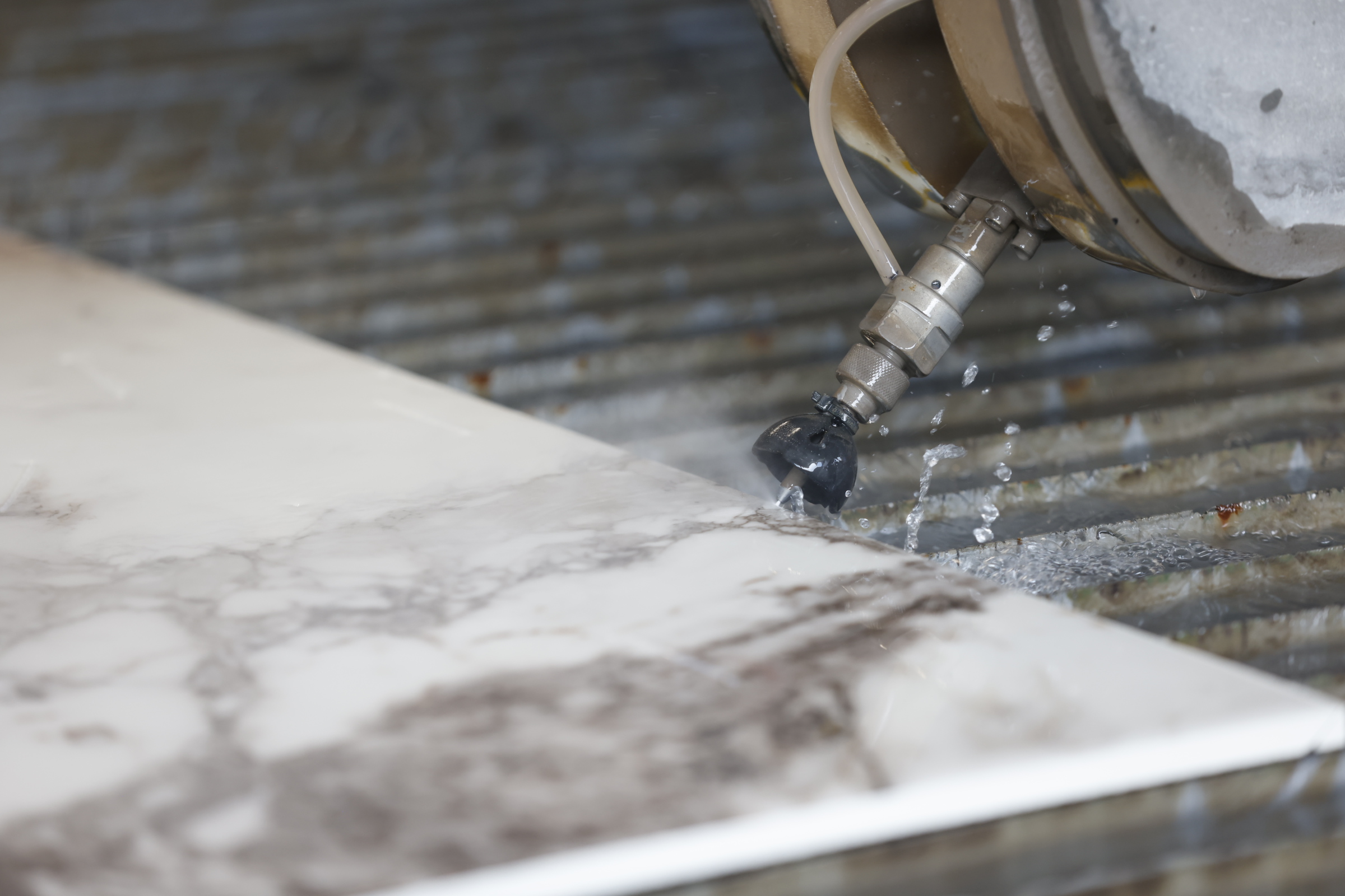 Waterjet Cut 45°