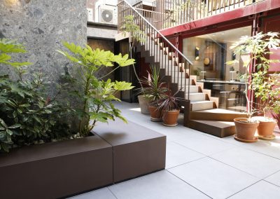 Shape Fabrication Outdoor Terrace and Stairs