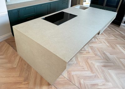 Shape Fabrication Kitchen Worktop with Overhang