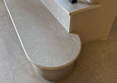 Bottom stair detail
