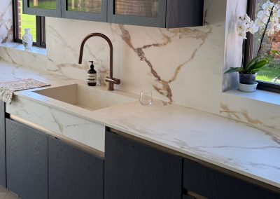 Kitchen top and sink
