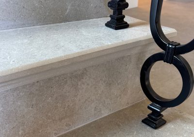 Stairs and baluster detail